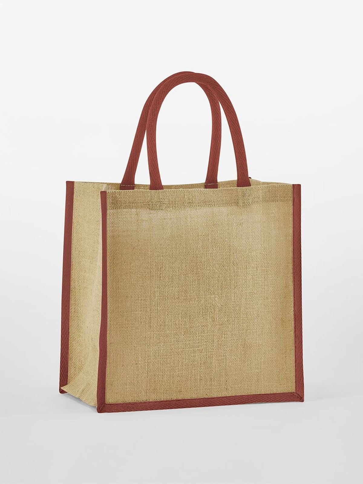 Natural Starched Jute Mini Gift Bag