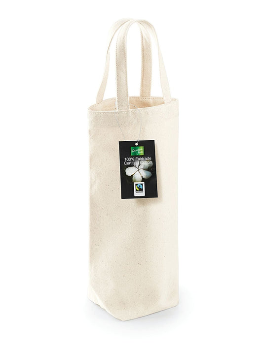 Fairtrade Cotton Bottle Bag