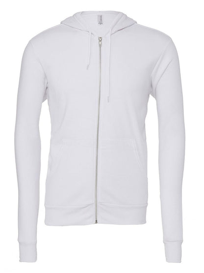 Unisex Sponge Fleece Full-Zip Hoodie