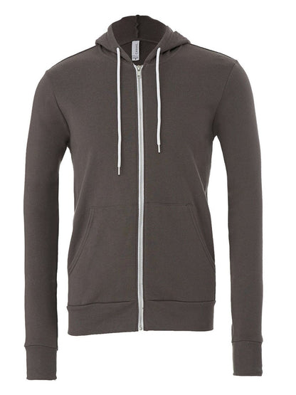 Unisex Sponge Fleece Full-Zip Hoodie