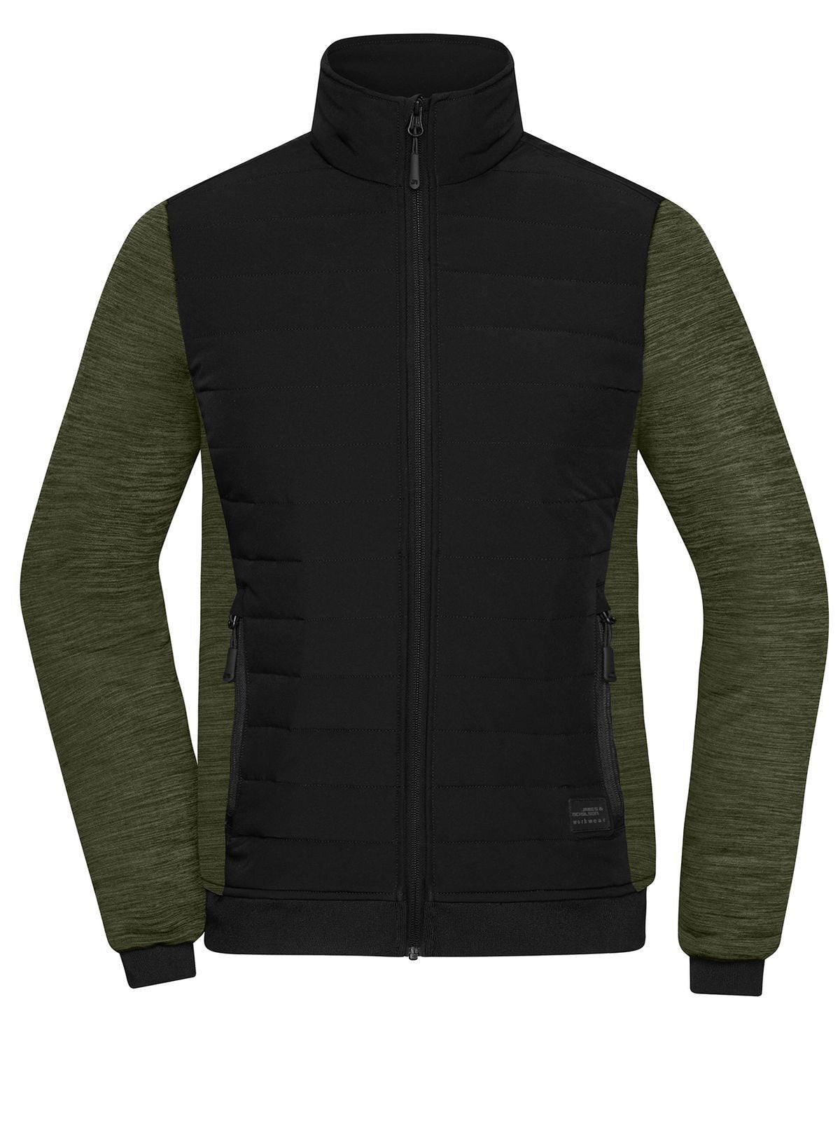 Ladies' Padded Hybrid Jacket