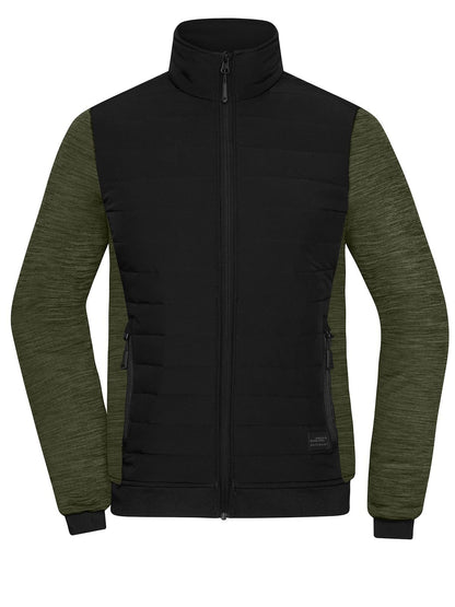 Ladies' Padded Hybrid Jacket
