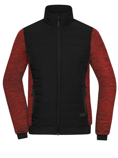 Ladies' Padded Hybrid Jacket