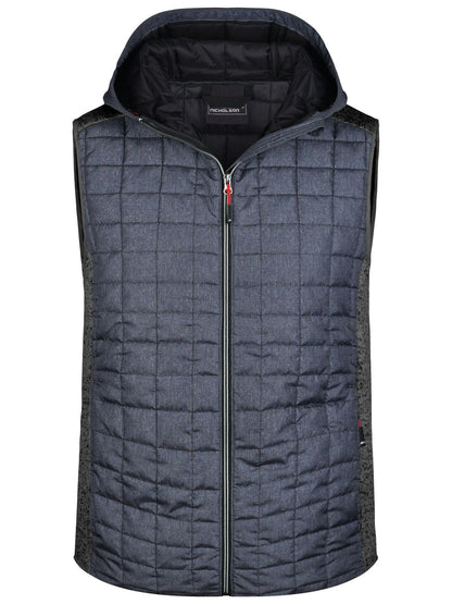 Men's Knitted Hybrid Vest