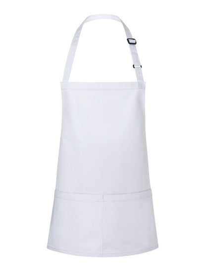 Short Bib Apron Basic With Buckle And Pocket