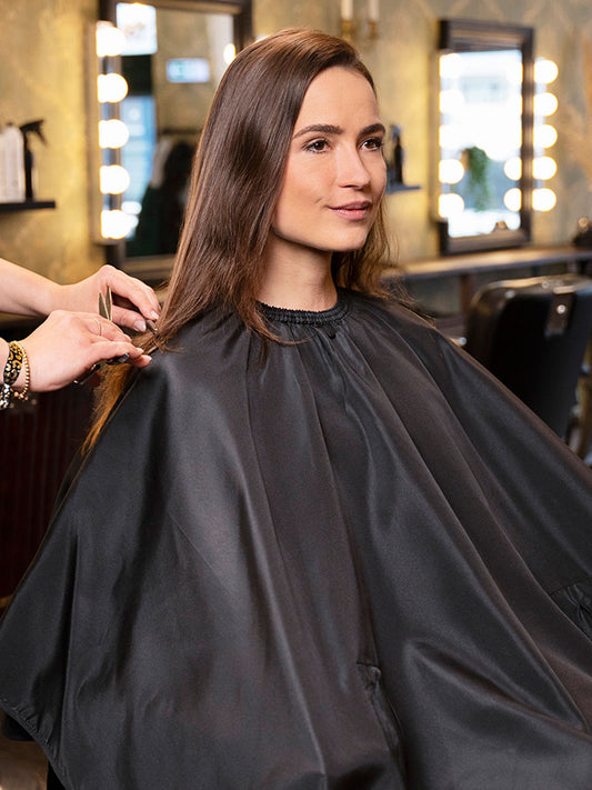 Salon Hairdresser's Cape with hand grips