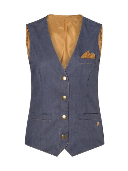 Ladies' Waistcoat Jeans-Style
