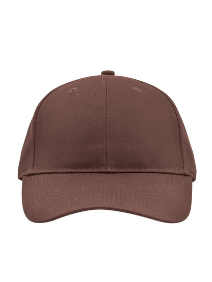 Brushed 6 Panel Cap