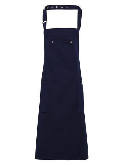 Cotton Chino Bib Apron