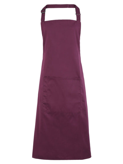 Colours Bib Apron With Pocket