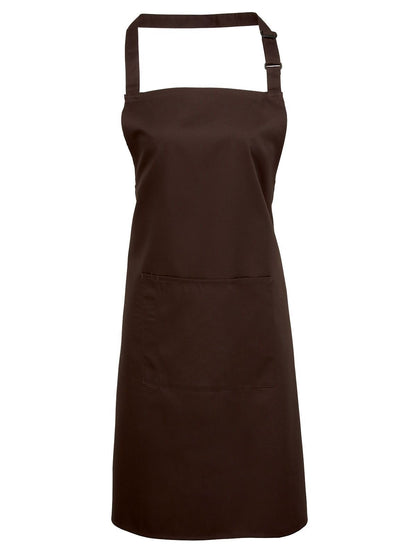 Colours Bib Apron With Pocket