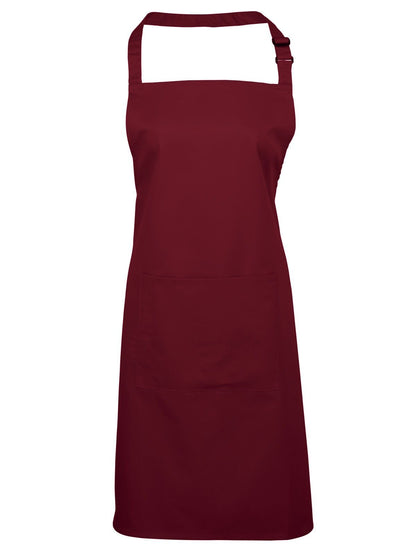Colours Bib Apron With Pocket