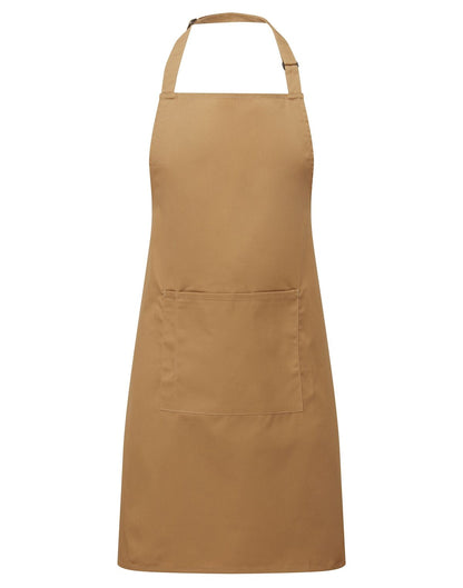 Colours Bib Apron With Pocket
