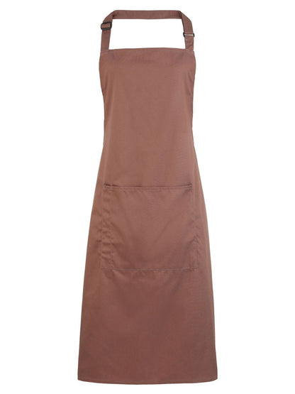 Colours Bib Apron With Pocket