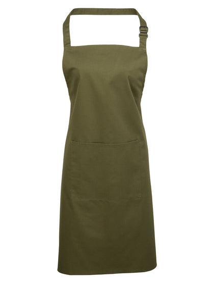Colours Bib Apron With Pocket