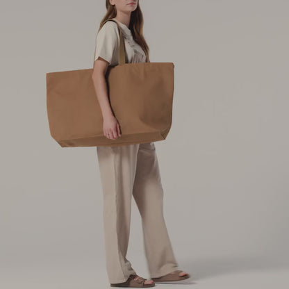 Oversized Canvas Tote Bag
