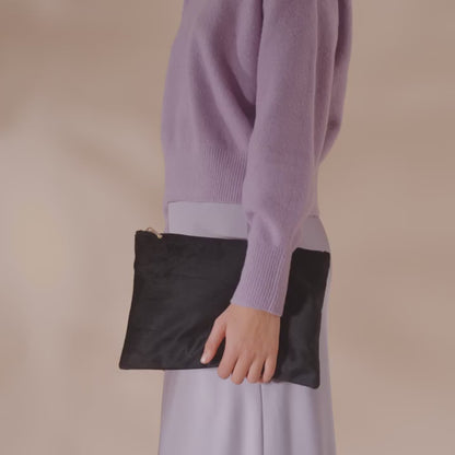 Velvet Accessory Pouch