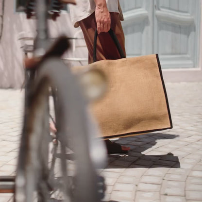 Natural Starched Jute Market Shopper