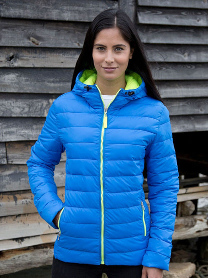 Womens Snow Bird Hooded Jacket