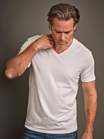 Men's Stretch V-neck tee
