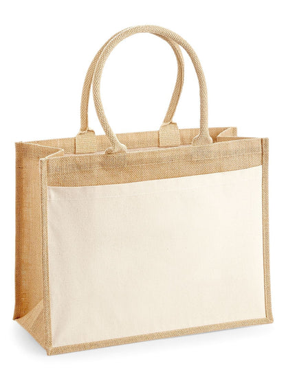 Cotton Pocket Jute Shopper