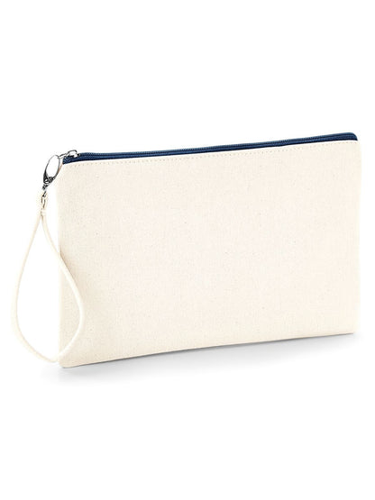 Canvas Wristlet Pouch